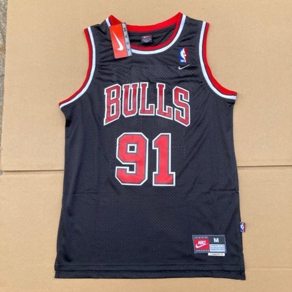 dennis rodman jersey black